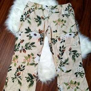 Floral Pj Pant / Size XL